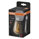 Osram LED Filament ST64 Edison 3,4W = 10W E27 Rauchglas Extra Warmweiß 1800K