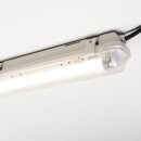 LED Feuchtraumwannenleuchte 60cm 1x 7,5W T8 Röhre 840 Neutralweiß 4000K IP65 mit Sensor