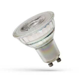 Spectrum LED Reflektor 5,5W GU10 Linse 400lm warmweiß 3000K 38° DIMMBAR