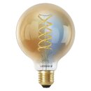 Ledvance Smart+ LED Spiral Filament G80 Globe 8W E27 gold 600lm TW 2200 - 5000K Dimmbar App Google Alexa WiFi