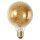 Ledvance Smart+ LED Spiral Filament G80 Globe 8W E27 gold 600lm TW 2200 - 5000K Dimmbar App Google Alexa WiFi