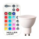 Casaya LED Leuchtmittel Reflektorform 4,5W GU10 matt...