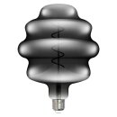 Casaya LED Spiral Filament Vintage 4,5W E27 Rauchglas...