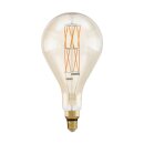 Eglo LED Filament A160 Birnenform 8W = 60W E27 Gold 806lm extra Warmweiß 2100K DIMMBAR