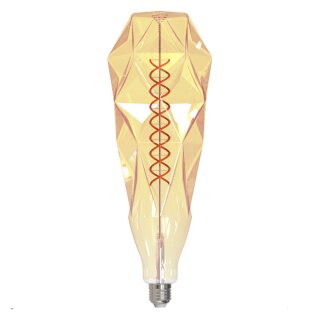 Casaya LED Spiral Filament Vintage 4,5W E27 Gold 260lm extra warmweiß 1800K