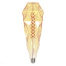 Casaya LED Spiral Filament Vintage 4,5W E27 Gold 260lm...