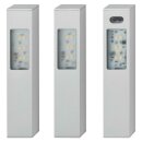 Telefunken LED Möbelunterbauleuchte Aluminium 3 x 2,5W 180lm neutralweiß 4000K mit Sensor