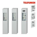 Telefunken LED Möbelunterbauleuchte Aluminium 3 x 2,5W 180lm neutralweiß 4000K mit Sensor