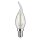 Paulmann LED Filament Windstoßkerze Cosylight 2,8W = 25W E14 klar 250lm warmweiß 2700K Dimmbar