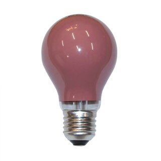 Merkur Glühbirne 15W E27 240V Rot Glühlampe 15 Watt A60 bunt dimmbar