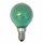 Merkur Glühbirne Tropfenlampe 15W E14 240V Grün Glühlampe 15 Watt Kugel bunt dimmbar