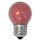 Merkur Glühbirne Tropfenlampe 15W E27 240V Rot Glühlampe 15 Watt Kugel dimmbar