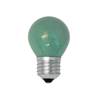 Merkur Tropfen Glühbirne 25W E27 Grün Glühlampe 25 Watt Kugel bunt dimmbar