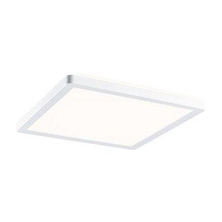 Paulmann LED Außenleuchte Aufbaupanel Lamina Weiß 25cm IP44 15,5W 1900lm warmweiß 3000K