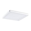 Paulmann LED Außenleuchte Aufbaupanel Lamina Weiß 25cm IP44 15,5W 1900lm warmweiß 3000K