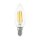 Eglo LED Filament C35 Kerze 7W = 60W E14 klar 806lm warmweiß 2700K