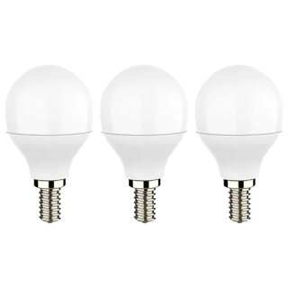 3 x Eglo LED Leuchtmittel Tropfen P45 5W = 40W E14 klar 470lm warmweiß 3000K Ra90