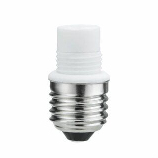 Paulmann Sockel Porzellan Adapter E27 auf G9 Außengewinde max. 75W Halogen & LED