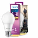 Philips LED Birne 8W = 60W E27 matt 806lm warmweiß...