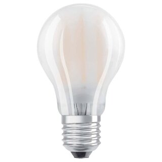 Osram LED Filament A60 Birne 8,5W = 75W E27 matt 1055lm warmweiß 2700K DIMMBAR