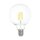 Eglo LED Filament G95 Globe 4W = 40W E27 klar 470lm warmweiß 2700K