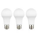 3 x Eglo LED A60 Birnen 9W = 60W E27 matt 806lm...