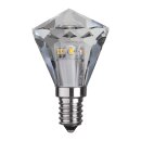 Star Trading LED Diamantschliff Tropfen 3,3W E14 klar 290lm neutralweiß 4000K DIMMBAR