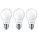 3 x Philips LED Filament A60 Birnen 8,5W = 75W E27 matt 1055lm warmweiß 2700K