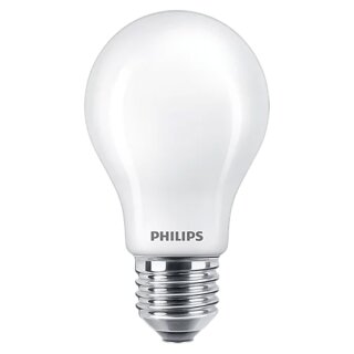 Philips LED Filament A60 Birne 4,5W = 40W E27 matt 470lm kaltweiß 6500K Tageslicht