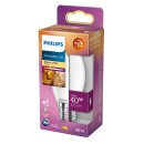 Philips LED Filament B35 Kerze 3,4W = 40W E14 matt 470lm WarmGlow 2200K-2700K DIMMBAR