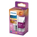 Philips LED Filament P45 Tropfen 3,4W = 40W E27 matt 470lm WarmGlow 2200K-2700K DIMMBAR