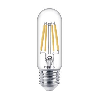 Philips LED Filament Leuchtmittel Röhre T30 6,5W = 60W E27 klar 806lm neutralweiß 4000K