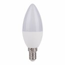 Merox LED Leuchtmittel C37 Kerze 5,5W = 40W E14 matt...