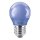 Philips LED Leuchtmittel P45 Tropfen 3,1W E27 230V farbig Blau Party