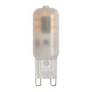 2 x Star Trading LED Stiftsockellampen 1,5W G9 matt 138lm warmweiß 2700K