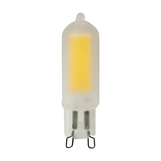 Star Trading LED COB Stiftsockellampe 3W G9 matt 300lm warmweiß 2700K