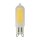 Star Trading LED COB Stiftsockellampe 3W G9 matt 300lm warmweiß 2700K