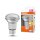 6 x Osram LED Leuchtmittel Glas Reflektor R63 Star 3,3W = 40W E27 210lm FS warmweiß 2700K