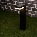 LEDs light Solar Pole-Licht Wegeleuchte Schwarz IP44 3,3W...