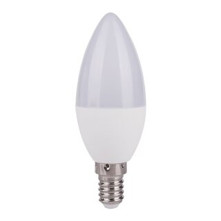 LED Kerze 5W = 35W E14 matt 350lm warmweiß 2700K