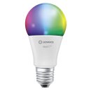 Ledvance Smart+ LED A60 Birne 9W = 60W E27 matt 806lm RGBW 2700K-6500K Dimmbar App Alexa Google WiFi