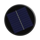 Spectrum LED Solar Außenleuchte Solara Plato Schwarz IP65 1W 60lm CCT 3000K-6000K mit Erdspieß