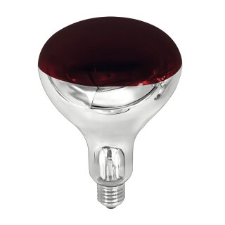 Infrarot Hartglas Reflektor BR125 250W E27 Rot Dimmbar 60°