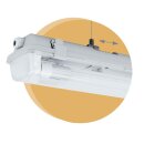 Spectrum Feuchtraumleuchte Limea Grau 71cm IP65 für 1 x T8 LED Röhre G13 60cm