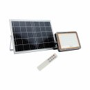 Spectrum LED Fluter Noctis Solaris 2 Schwarz IP65 200W 2000lm Tageslicht Fernbedienung Solar-Panel