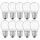 10 x Osram LED Filament Parathom Tropfen 2,8W = 25W E27 matt 250lm warmweiß 2700K