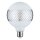 Paulmann LED Filament Globe G125 4,5W = 37W E27 Ringspiegel Silber 470lm warmweiß 2600K DIMMBAR