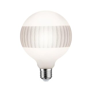 Paulmann LED Filament Globe G125 4,5W = 31W E27 Ringspiegel Grau 340lm warmweiß 2600K DIMMBAR