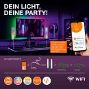 Ledvance LED Smart+ Stehleuchte Floor Round Weiß 14W 1170lm RGBTW 2700K-6500K Dimmbar App Google Alexa WiFi