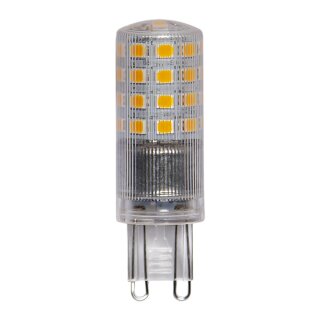 Star Trading LED Leuchtmittel Stiftsockel 4W = 40W G9 klar 470lm warmweiß 2700K 3-Stufen-Dimmbar